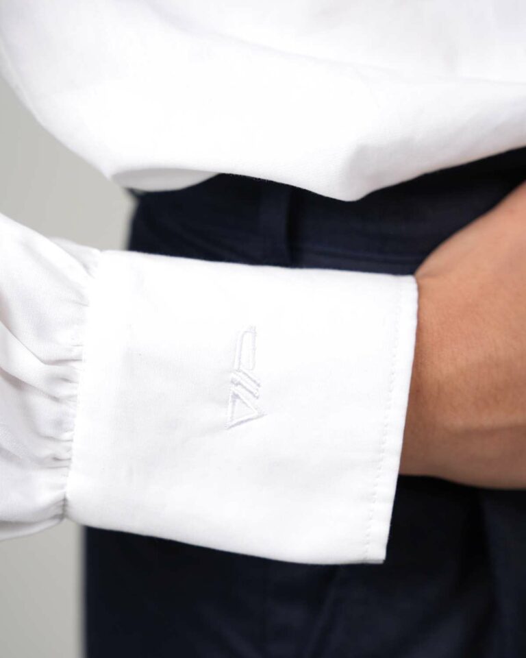 Strahlenschutz Kleidung von VIP Wear, Hemnd Weiß Manschette.