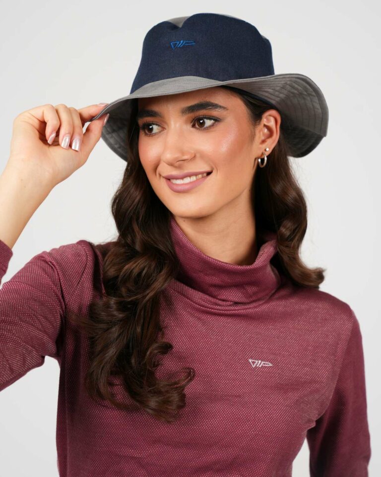 Fischerhut mit Strahlenschutz Funktion.